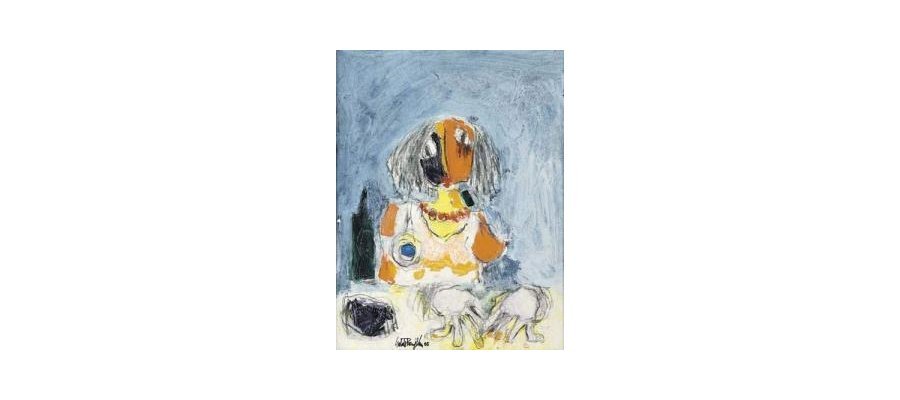 Image:El Jadida : Salah Benjkan expose son monde féerique à la Galerie 104